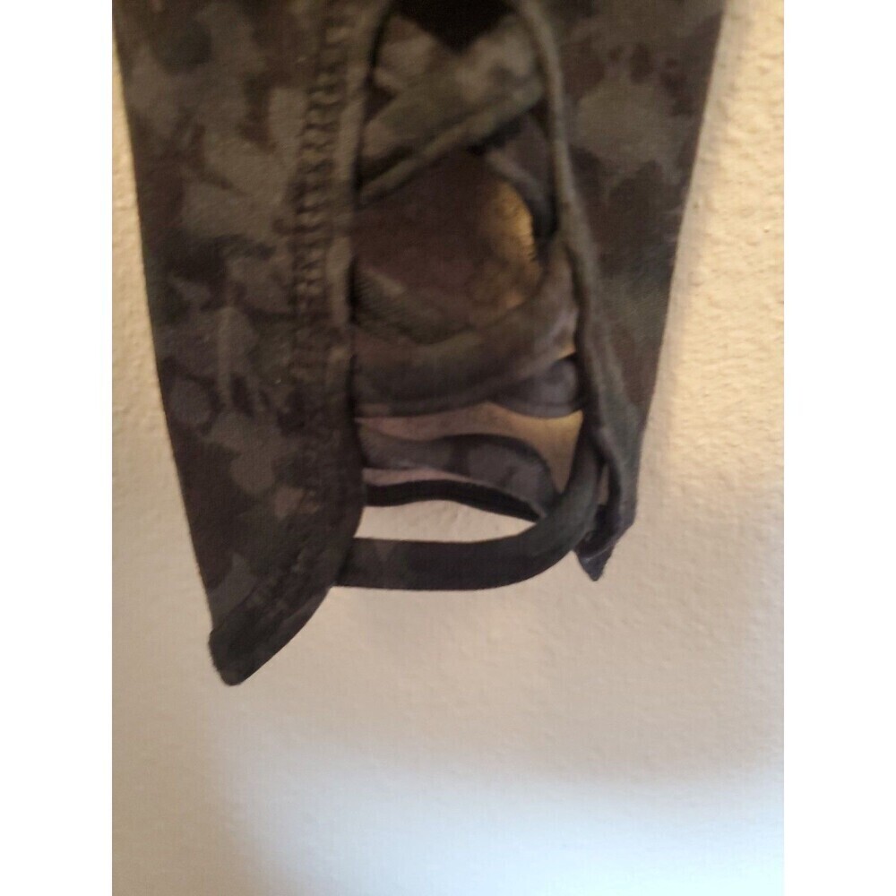 New Womens Member's Mark Lounge‎ Leggings Gray Olive Camououflage Hem Detail XL - Picture 16 of 16